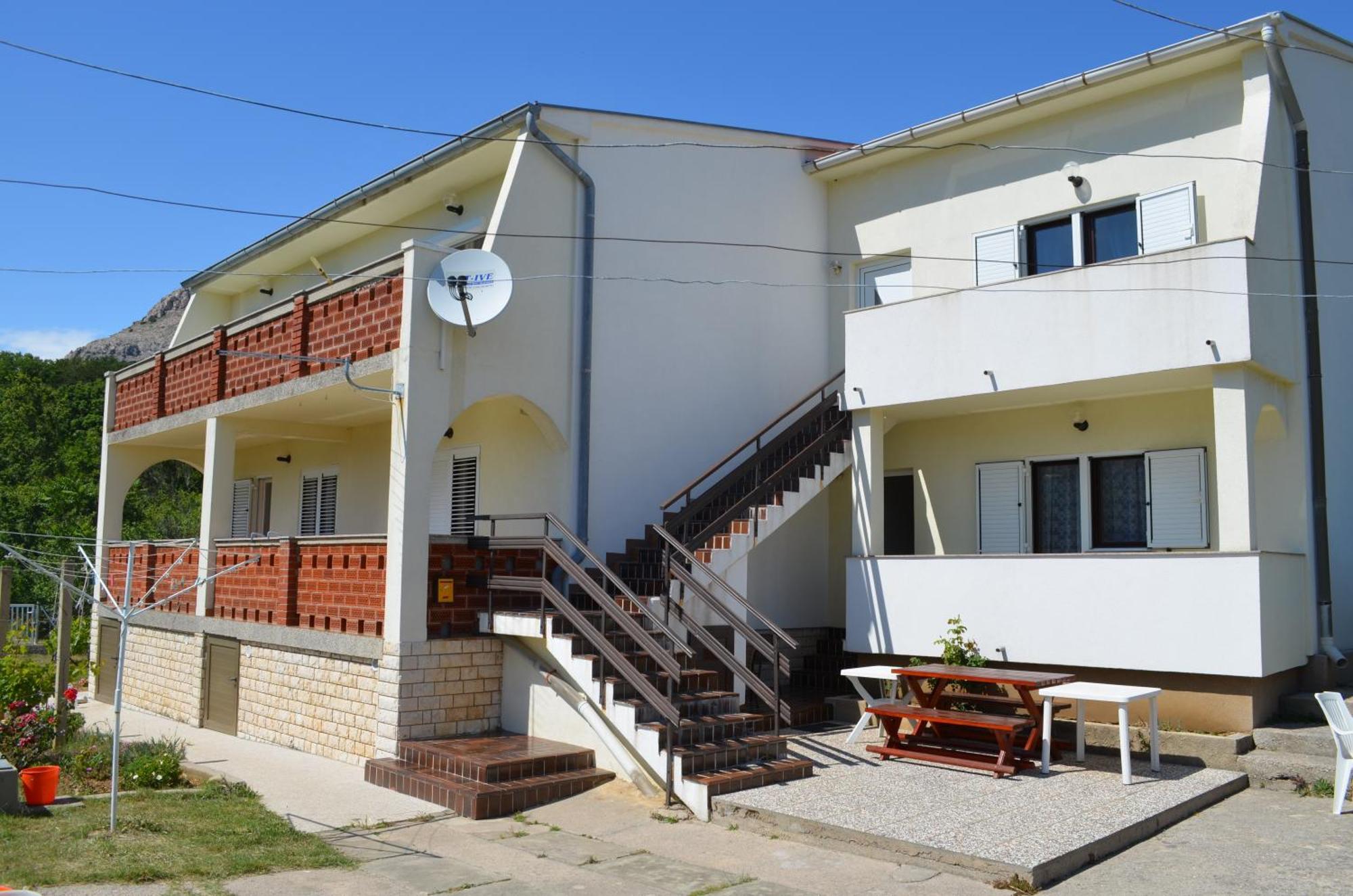 Apartments Aneva 1 Baška Exterior foto